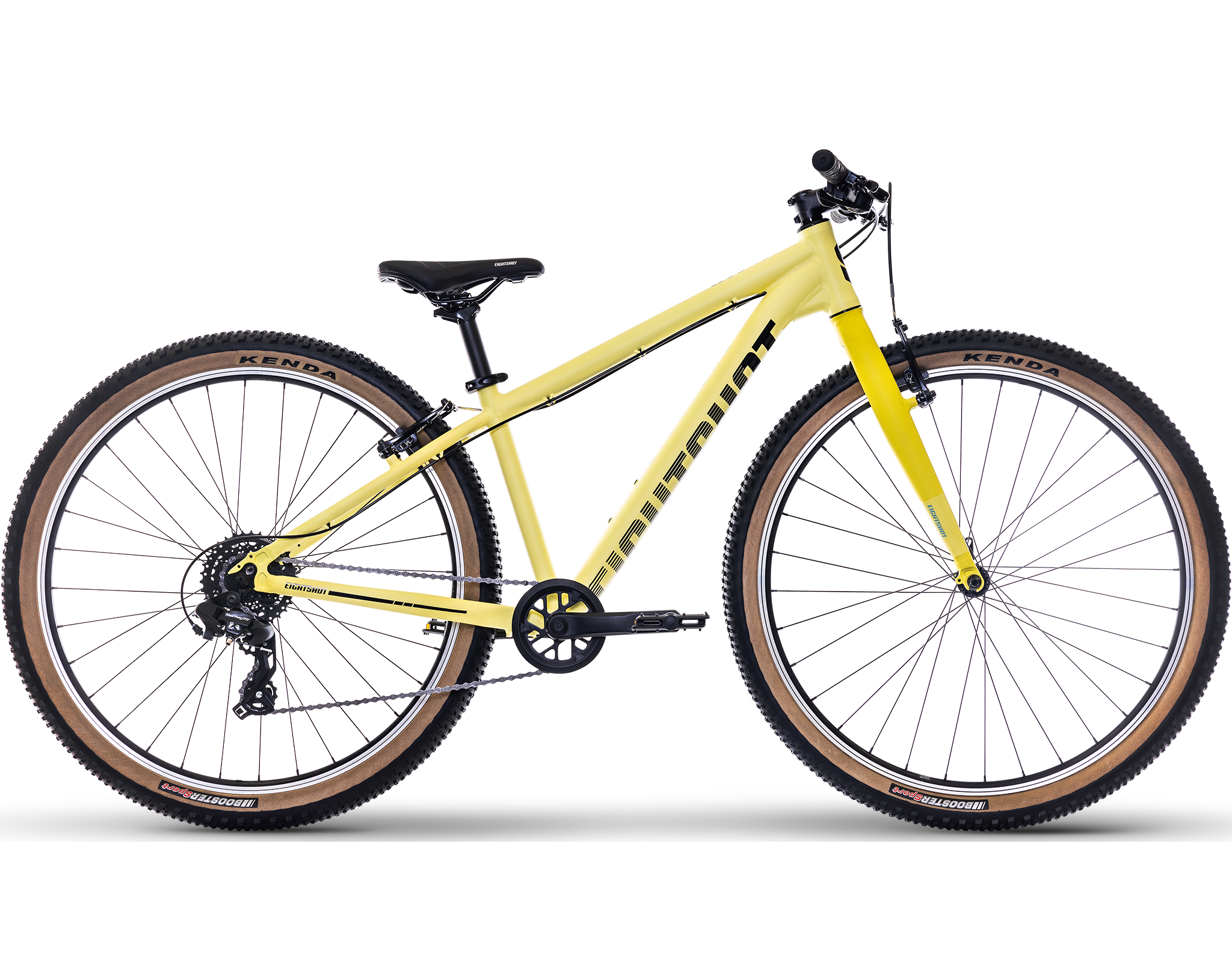 Fahrrad, Mountainbike, Gelb, Kette, Bremsen, 