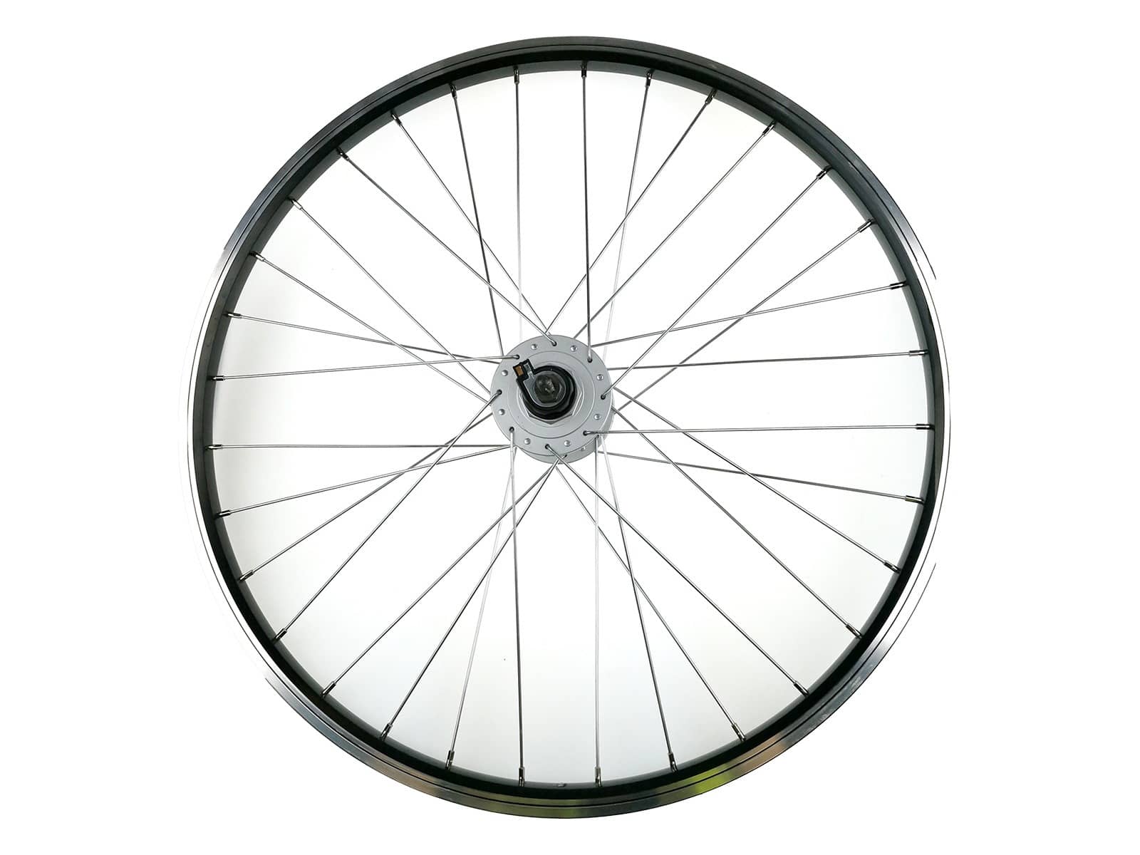 Vorderrad 24"unbereift,schwarz