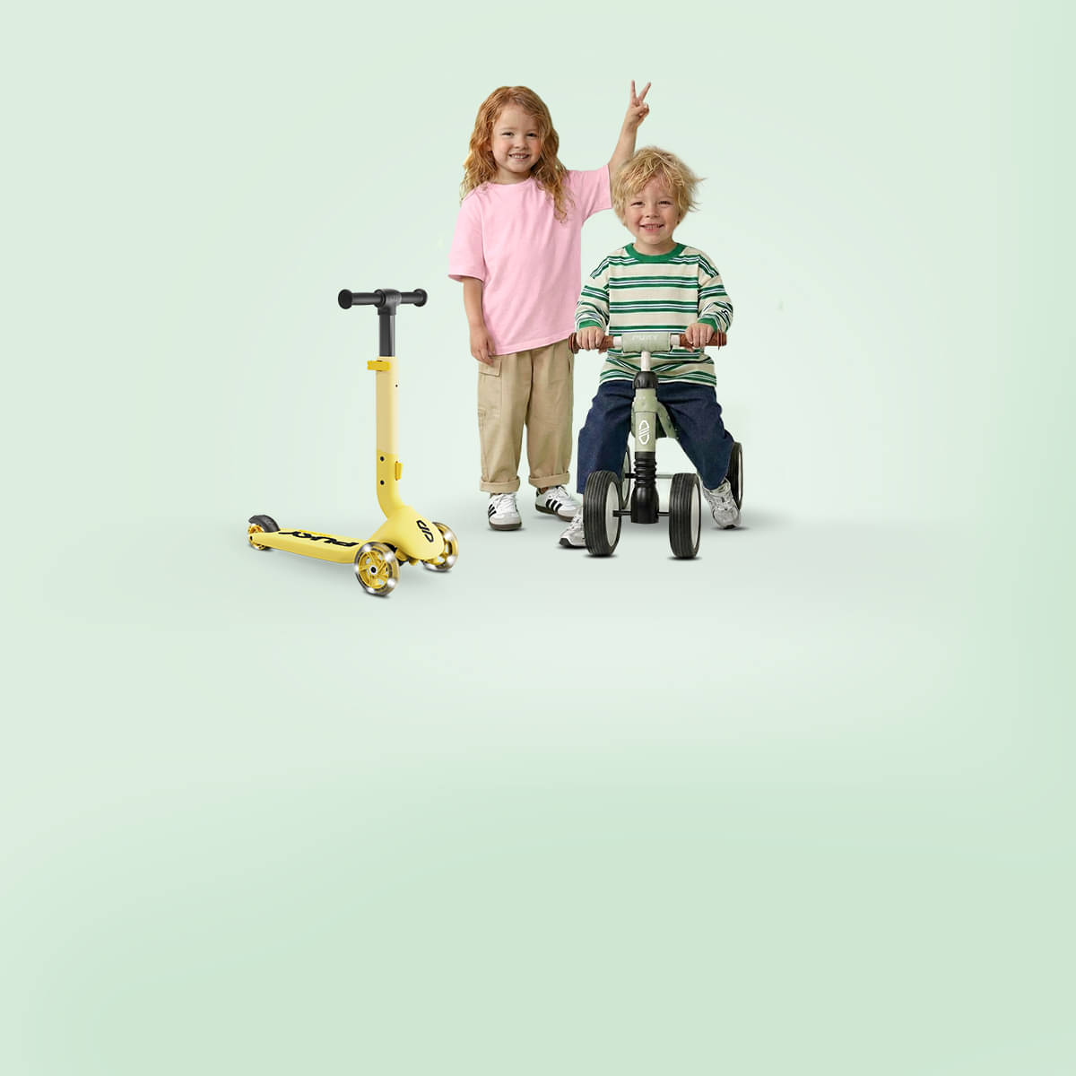 Kinder Scooter, Roller, Trike, Gehhilfe, Spielzeug, 