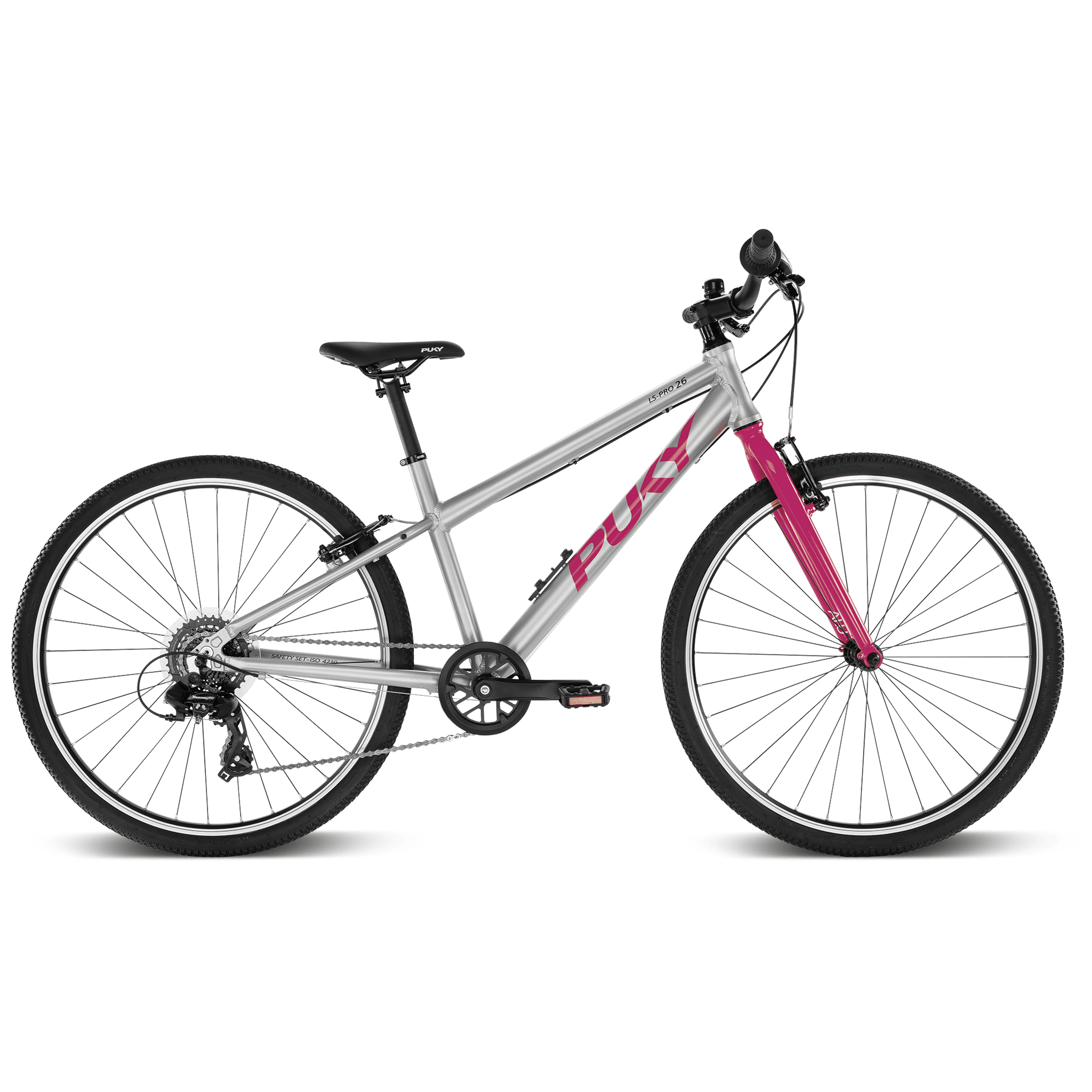 Mountainbike, Aluminiumrahmen, Pink Frontfork, 22-Gang, Kette-Schaltung, 
