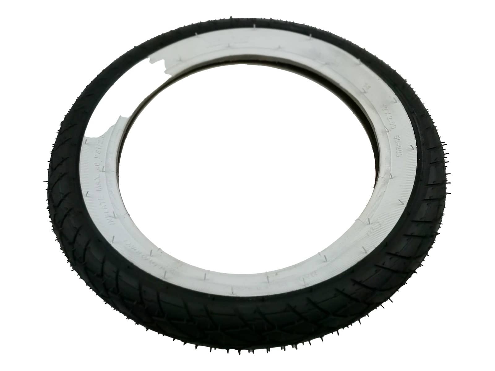 Reifen, weiße Flanke, 50-203