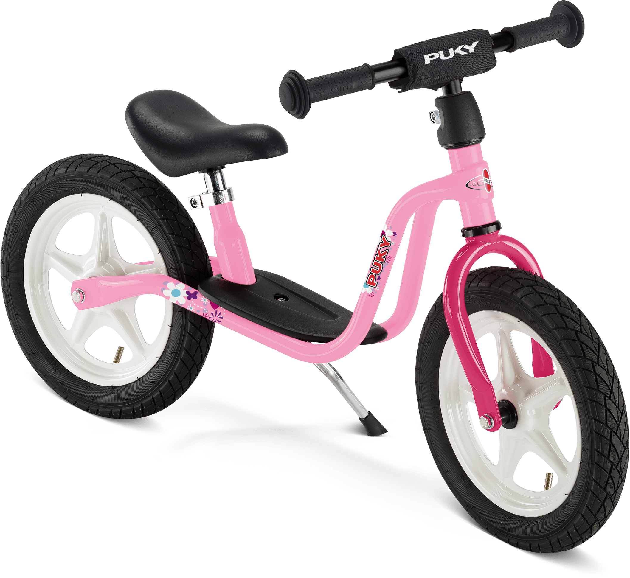 Kinderlap, Balancebike, Pink, Gummireifen, 3 Räder, 