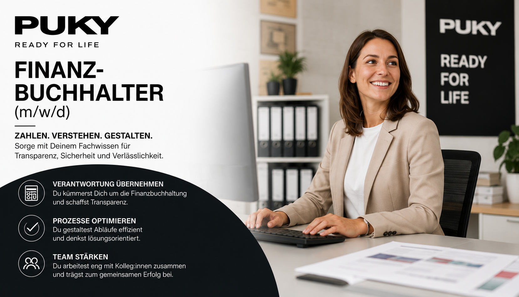 Finanzbuchhalter, Büro, Computer, Büroangestellte, Kundenorientierung, 
