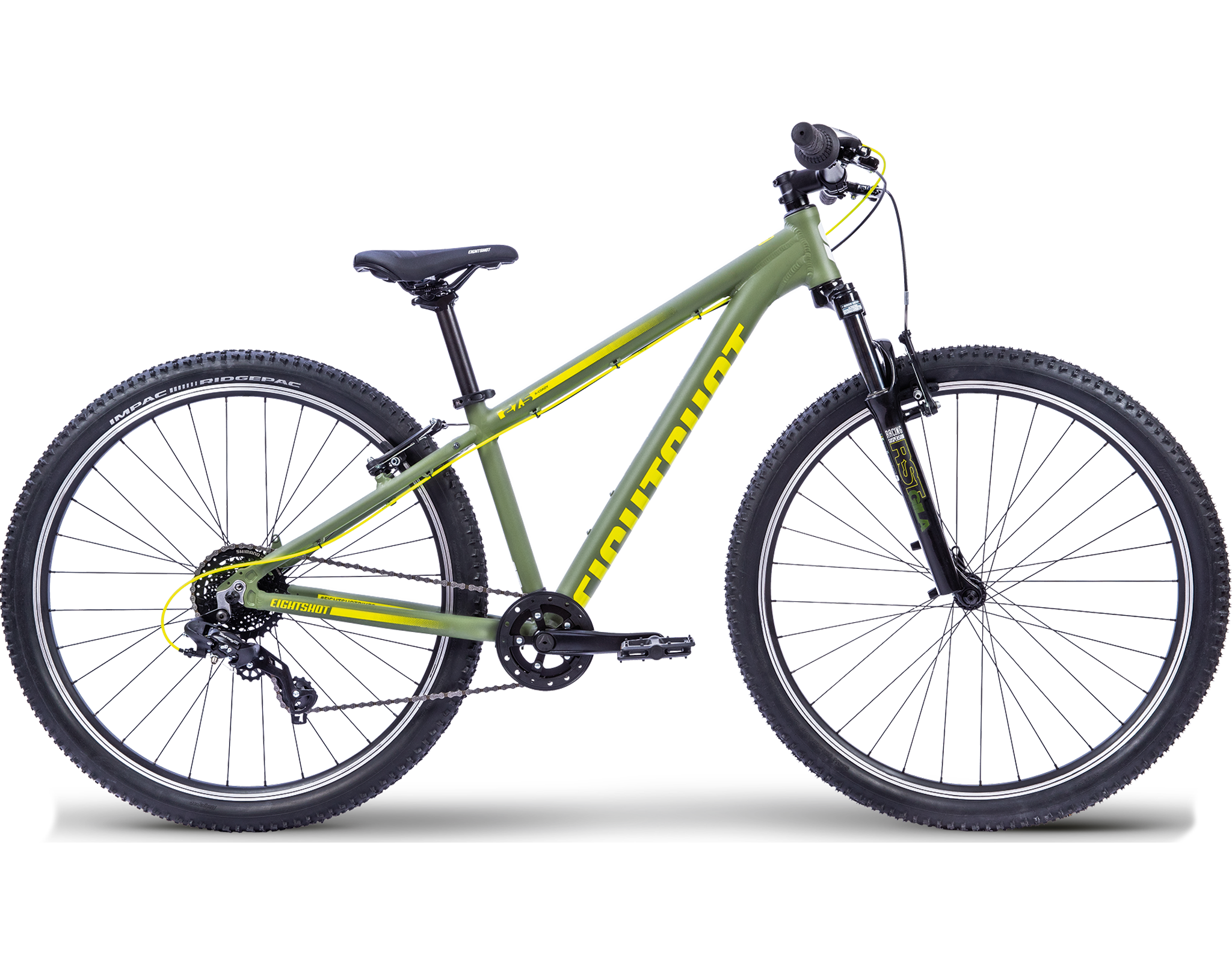  Mountainbike, Grüne Fahrrad, Hardtail, Scheibenbremsen, 26 Zoll Räder, 