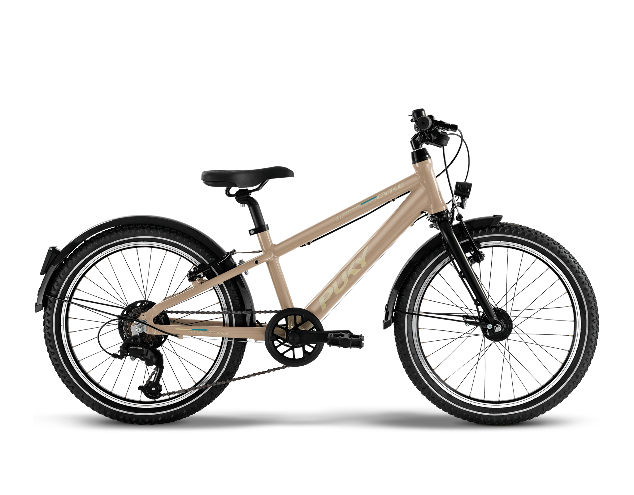Fahrrad, Hardtail, Mountainbike, Beige, Kette, 
