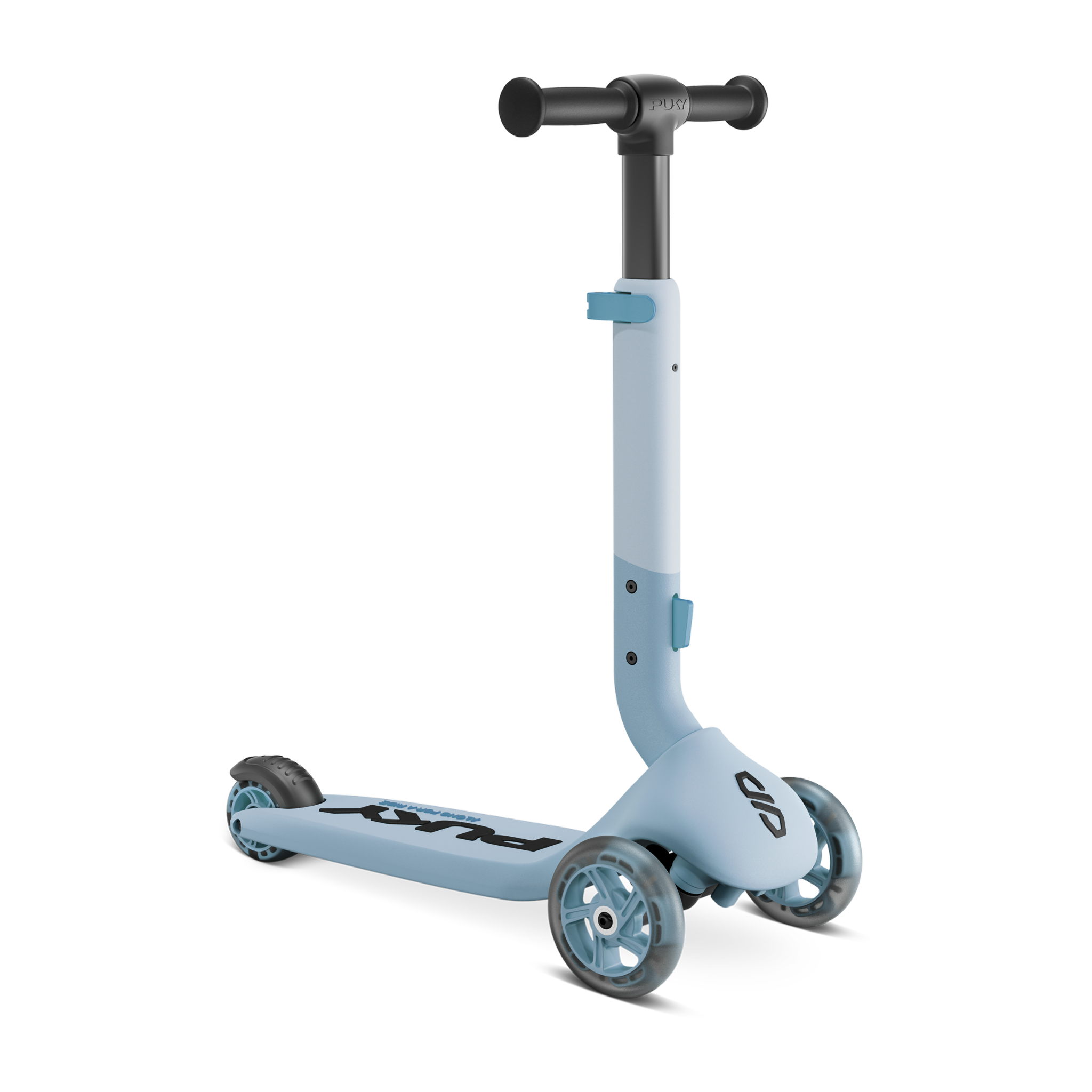 Roller, Scooter, Three-wheel, Blue, Handlebar, 