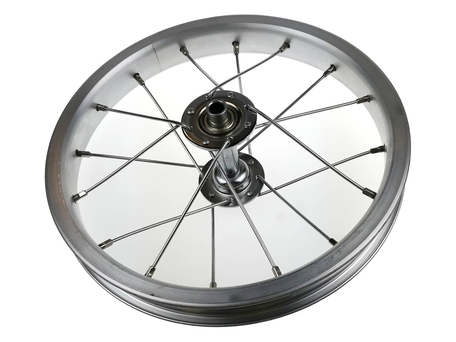 Rad12,5"Alu unbereift achslos