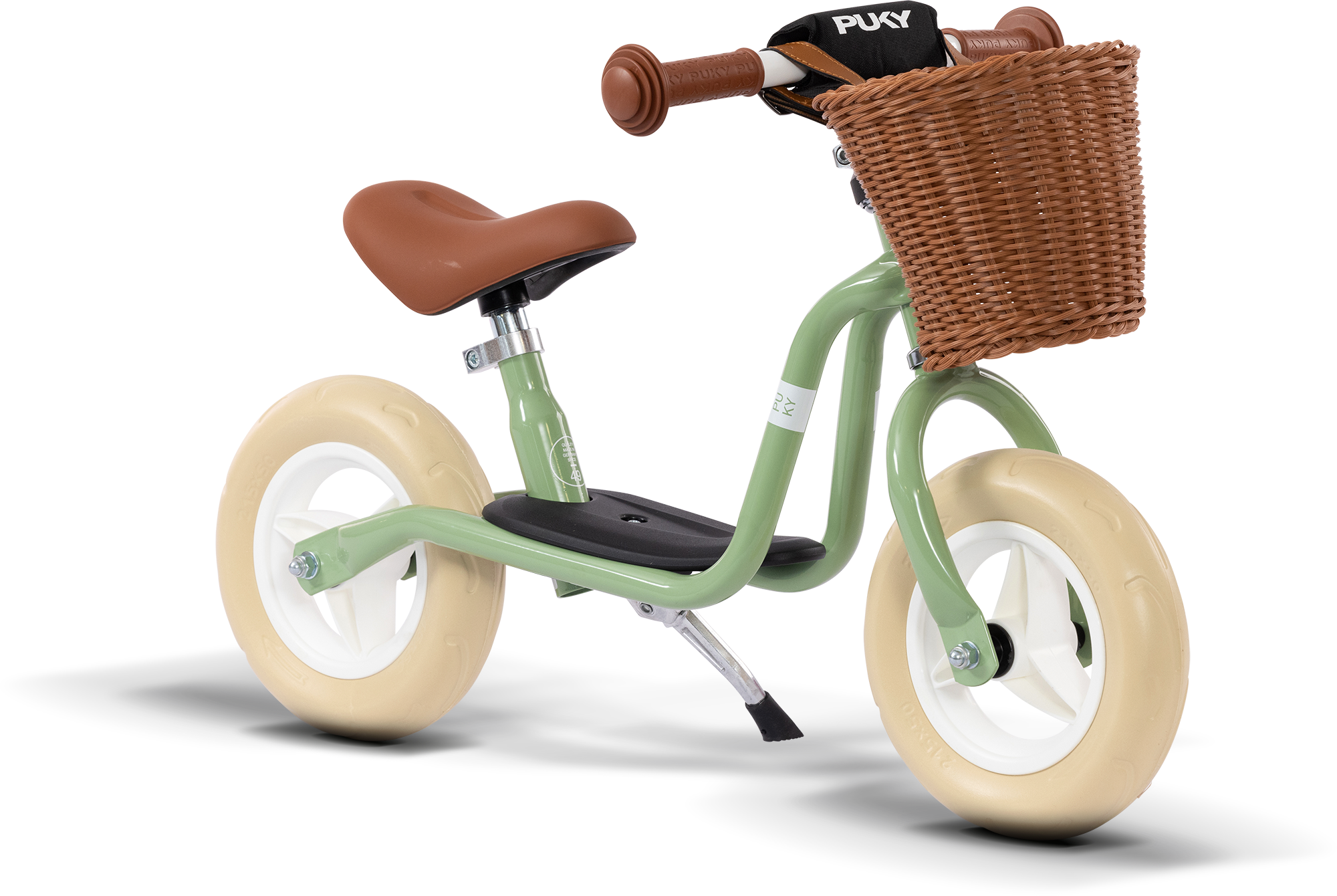 Kinderfahrzeug, Dreirad, Waldkorb, Sattel, Gummi Reifen, 