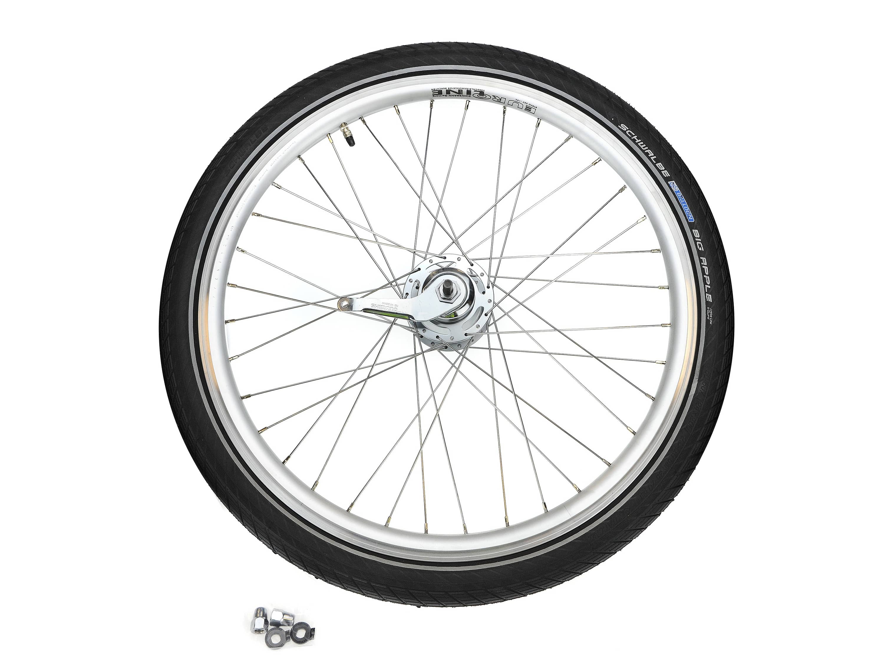 Hinterrad 24-7 bereift, Nexus