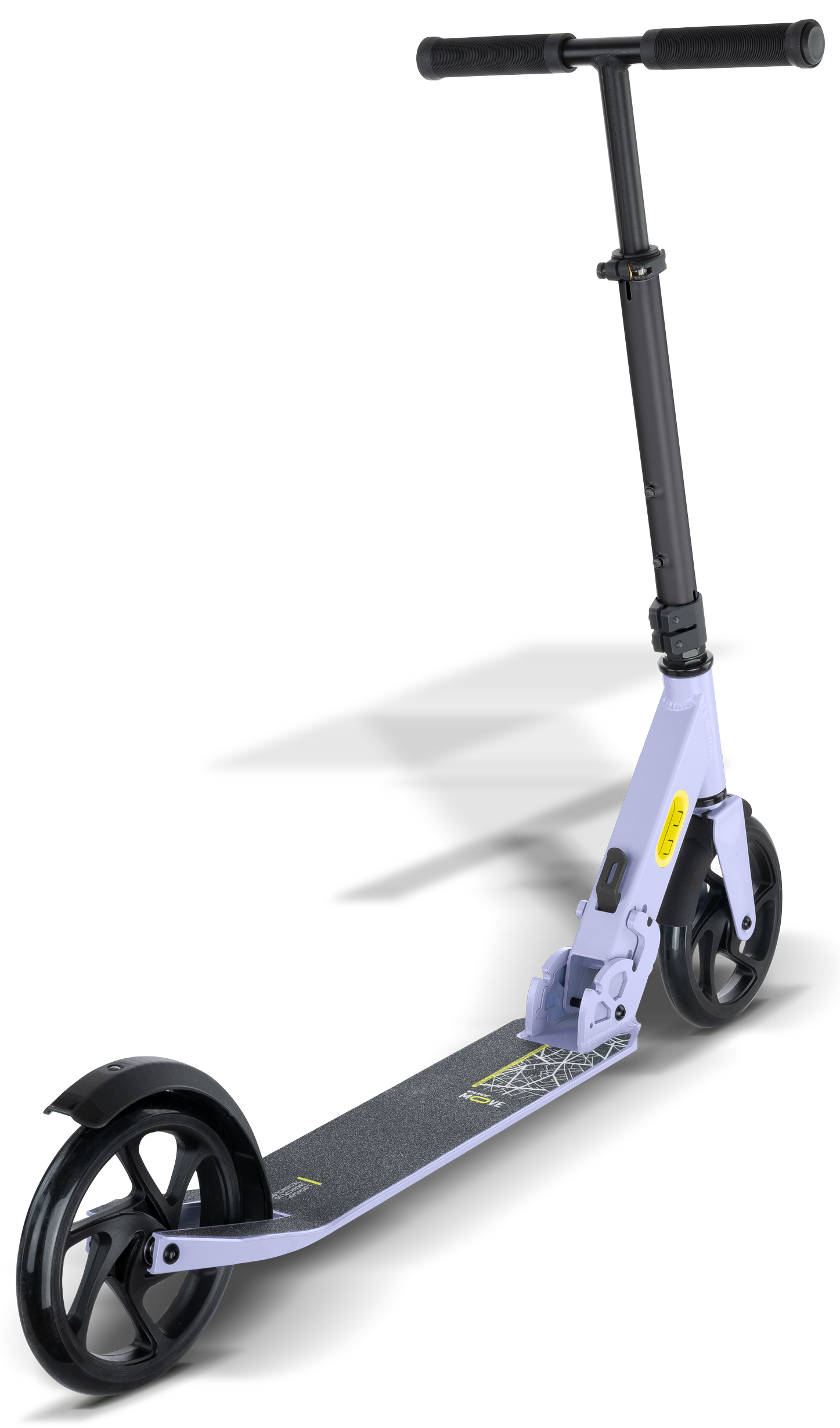Tretroller, Scooter, Drei Rad, Trittbrett, Stahlrahmen, 