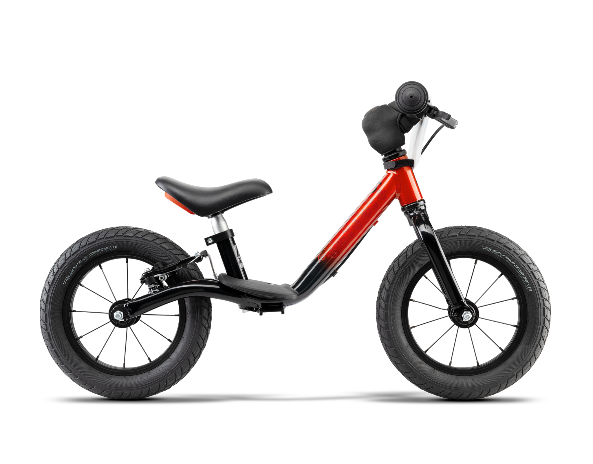Kinderfahrrad, Balancebike, Reduziert, Tretroller, Gummi-Reifen, 