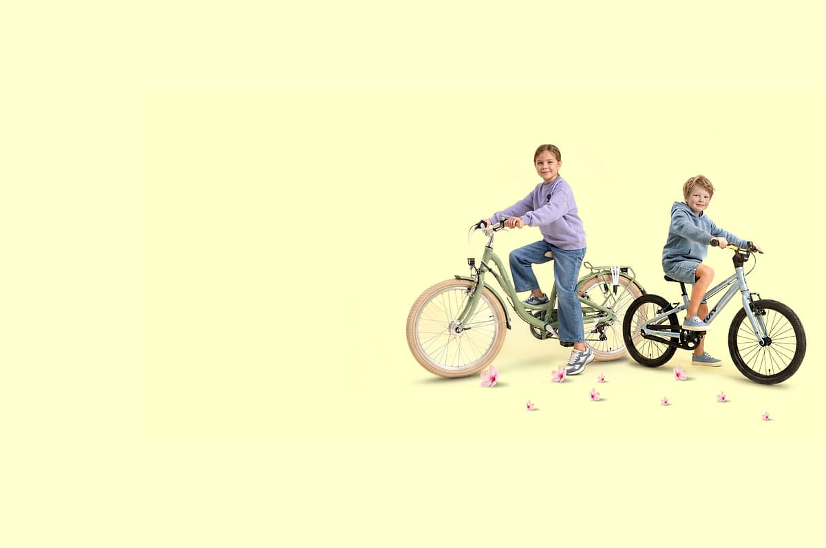 Kinderfahrrad, Zwei Räder, Milchfarbiges Fahrrad, Kinderfahrrad mit Schutzblech, Fahrrad für Mädchen/Jungen, 