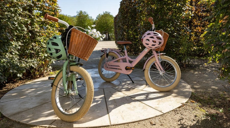 Pfad, Gehweg, Rad, Fahrrad, Helm, 