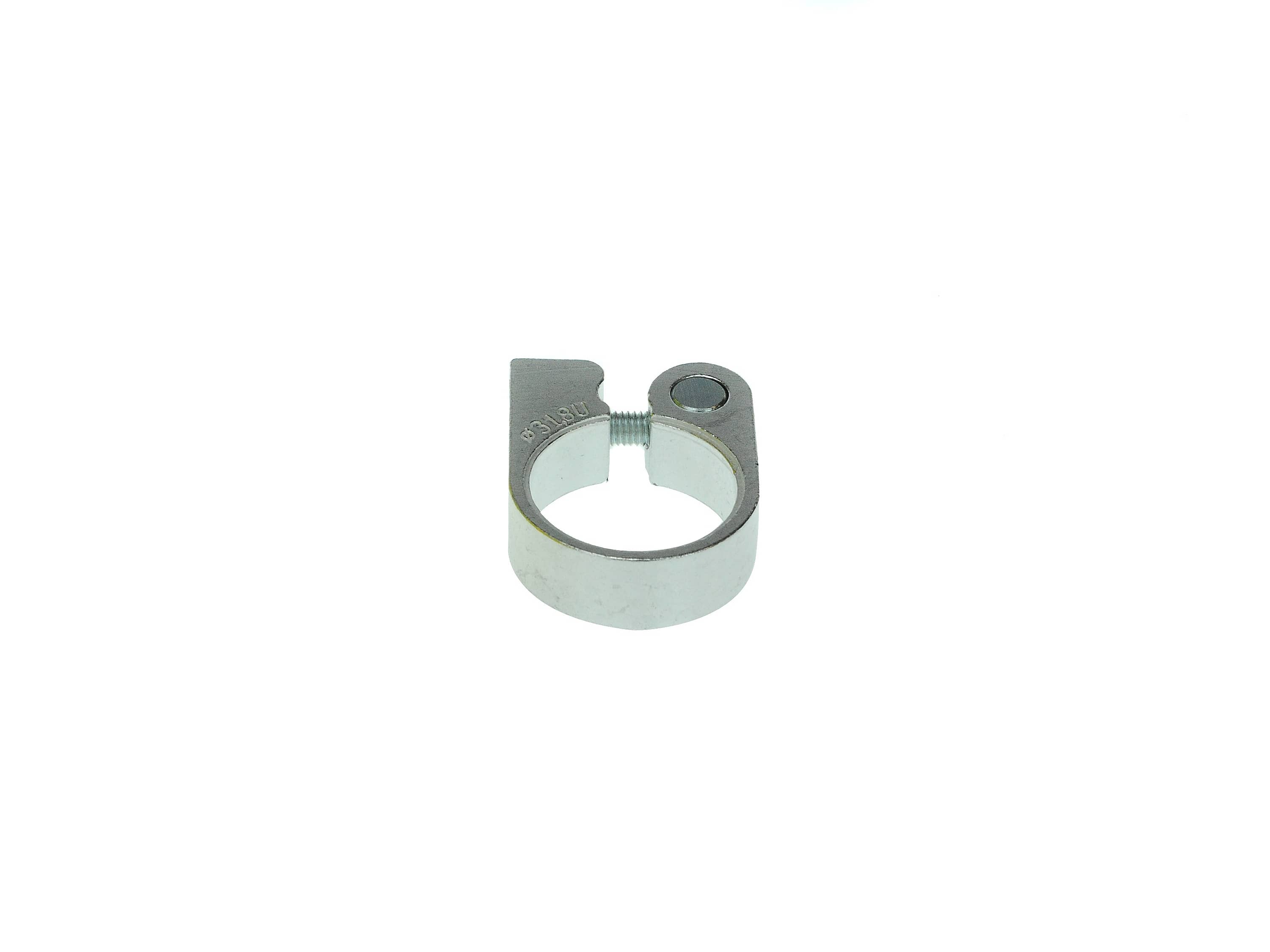 Klemmring Alu 31,8mm silber
