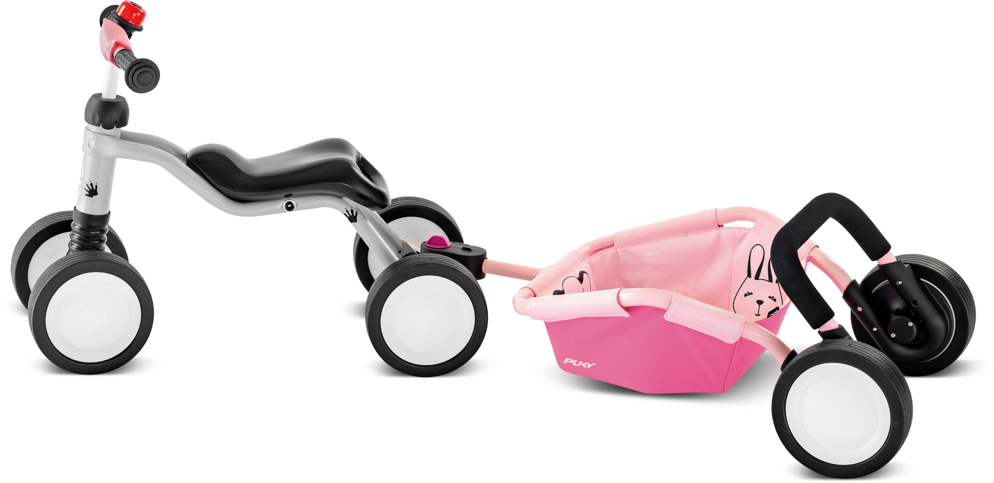 Kinder-Roller, Stahlrahmen, Pink, Leichtrollen, Spielzeug, 