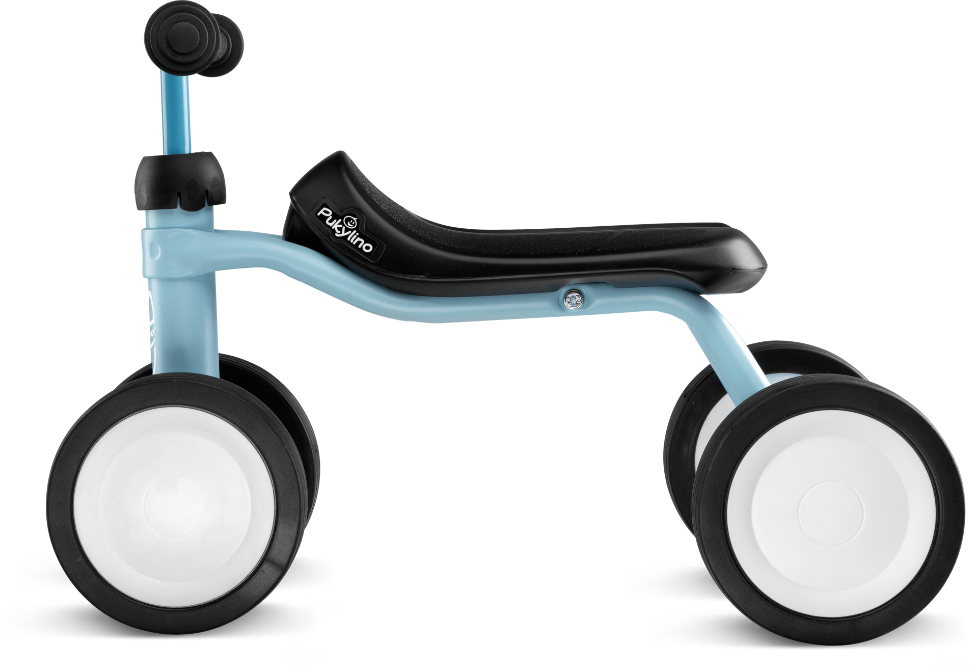 Kinderfahrzeug, Laufrad, Ride-on, Gabelkonstruktion, Schwarz-Weiß Räder, 