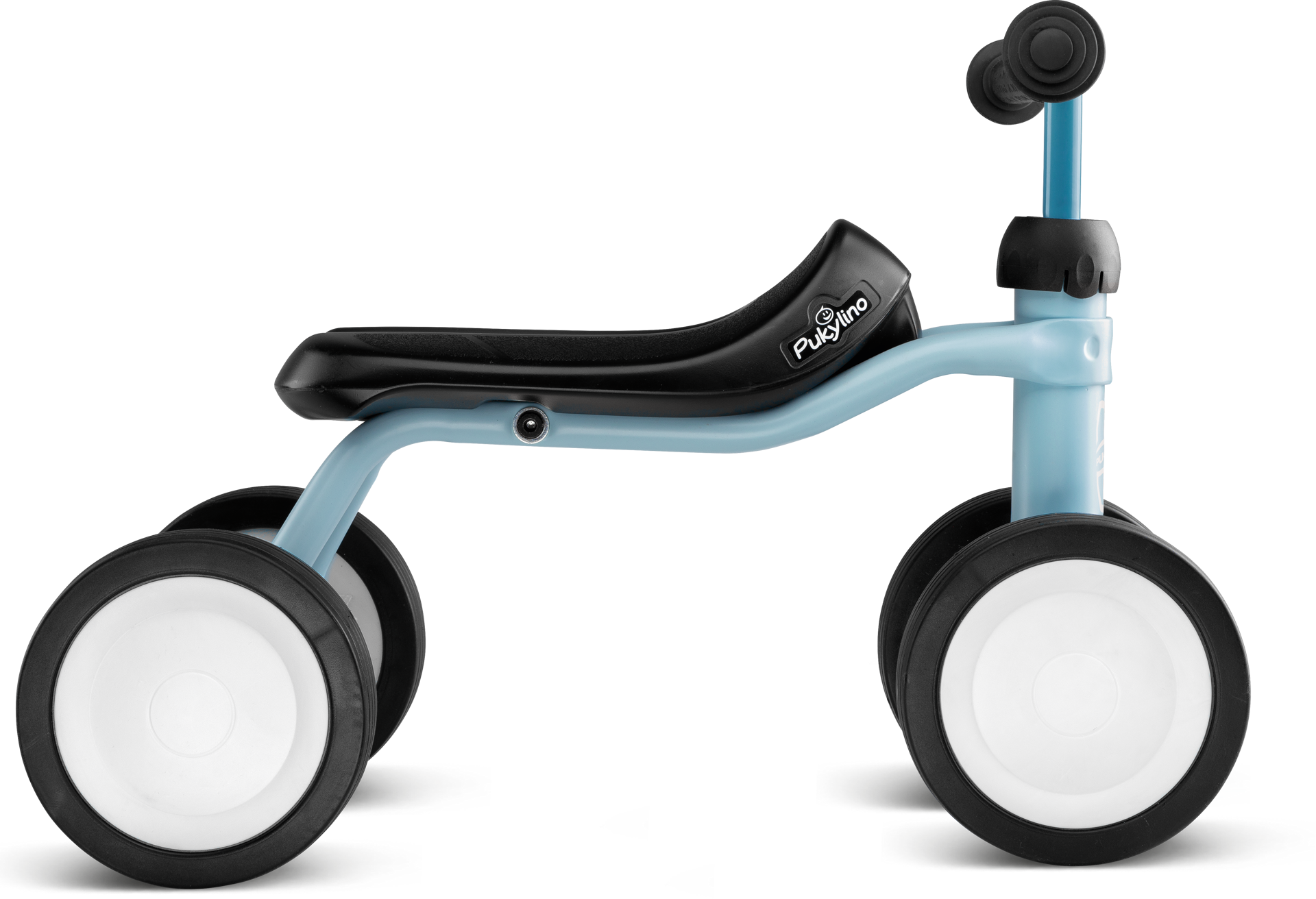 Kinderfahrzeug, Lauflernrad, Dreirad, Schwarz-Weiß, PukySattel, 